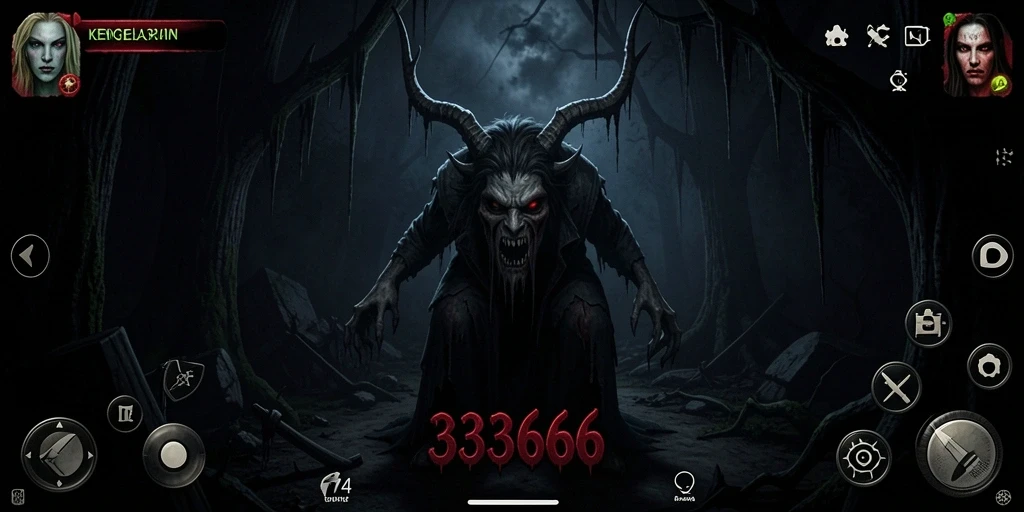Gameplay menegangkan di tengah kegelapan yang menakutkan.