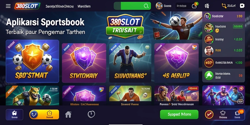Tampilan permainan olahraga yang mengasyikkan di 380SLOT.