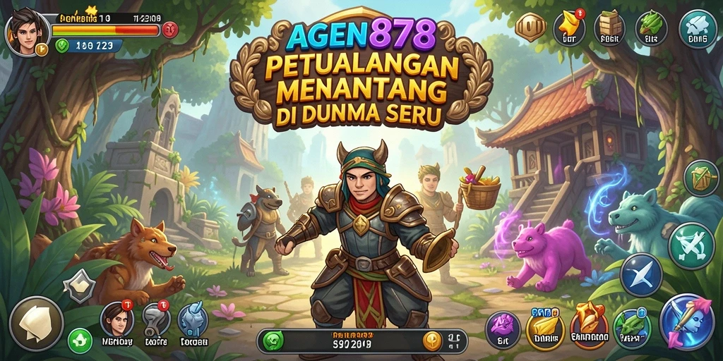 Gameplay AGEN878 yang penuh petualangan dan tantangan menarik.
