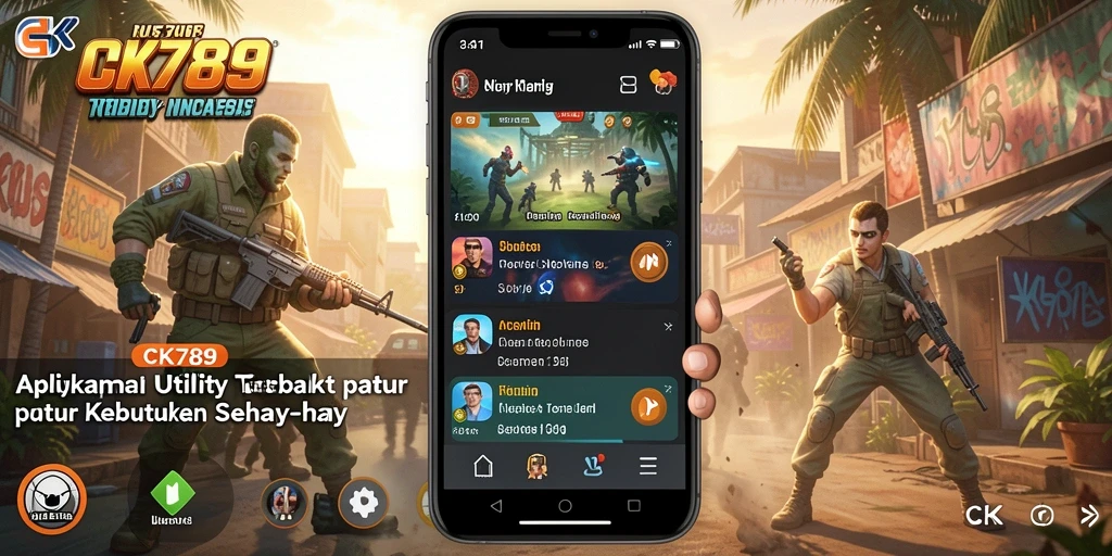 Screenshot CK789 menunjukkan antarmuka pengguna yang bersih dan fungsional.