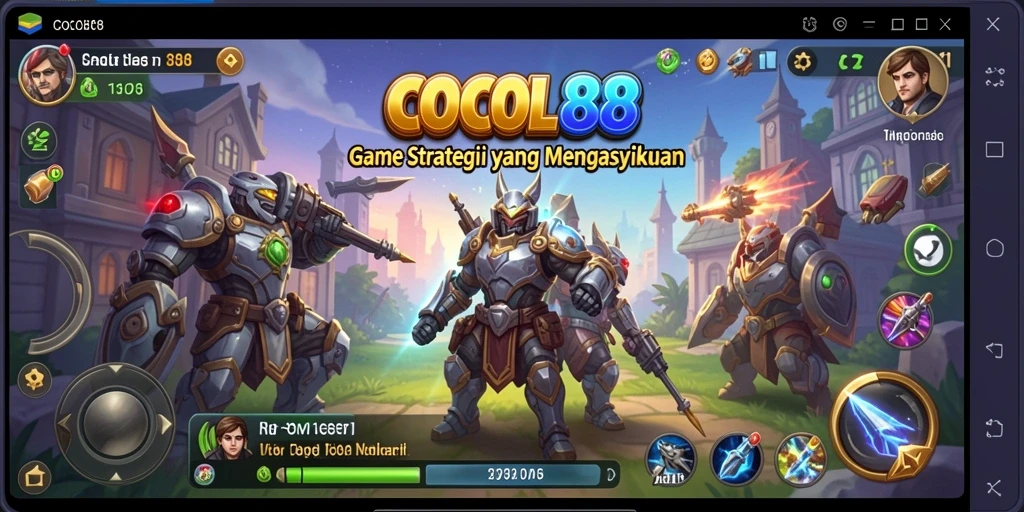 Tampilan gameplay COCOL88 yang menawan dan strategis.