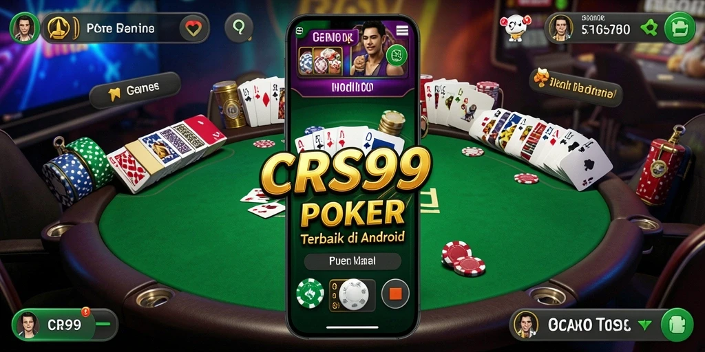 Tampilan gameplay CRS99 yang seru dan penuh tantangan Poker.