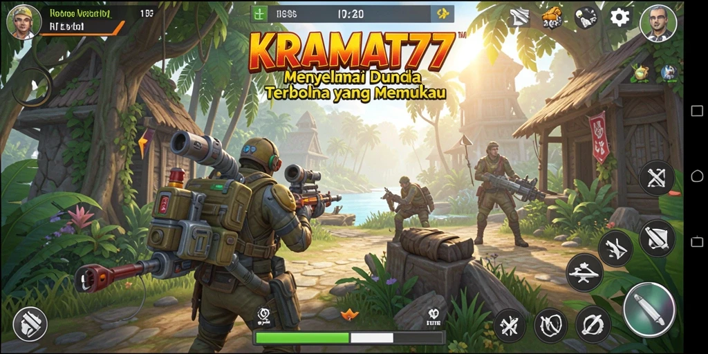 Tangkapan layar menampilkan gameplay mendebarkan di dunia terbuka KRAMAT77.