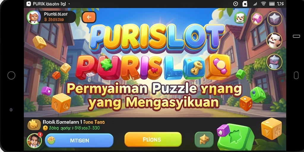 Screenshot gameplay menunjukkan tantangan menarik di PURISLOT.
