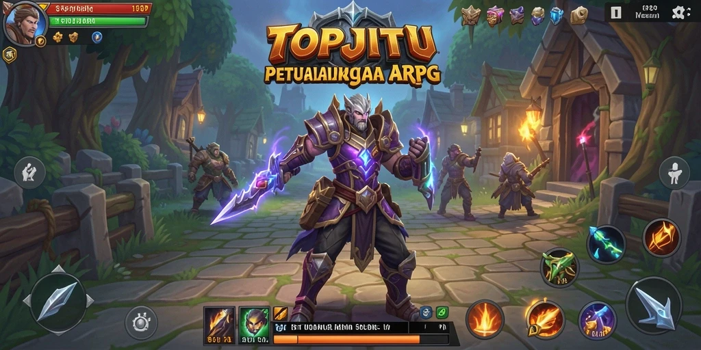 Gameplay seru dalam dunia fantasi TOPJITU.